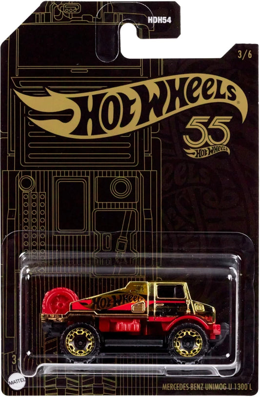 55TH EDITION - MERCEDES BENZ UNIMOG U 1300L - Its Fun- Hot wheels - matchbox - diecast