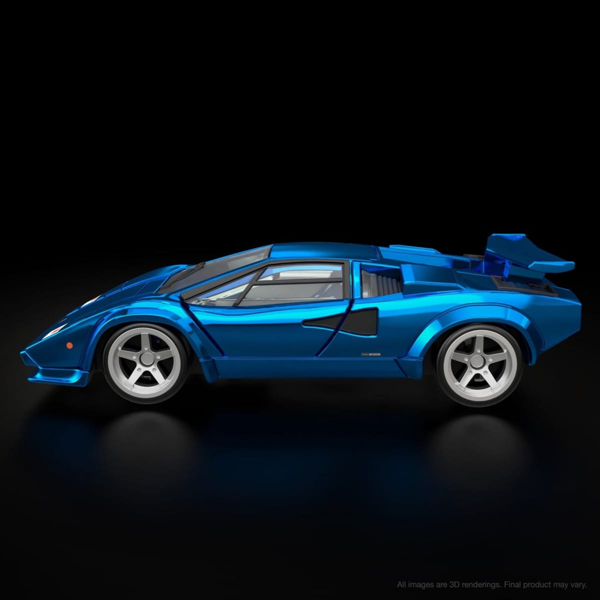 RLC - HOT WHEELS - 82 LAMBORGHINI COUNTACH LP 500 S - BLUE