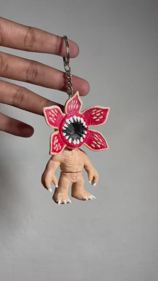 3D PRINTED - STRANGER THINGS KEYCHAIN