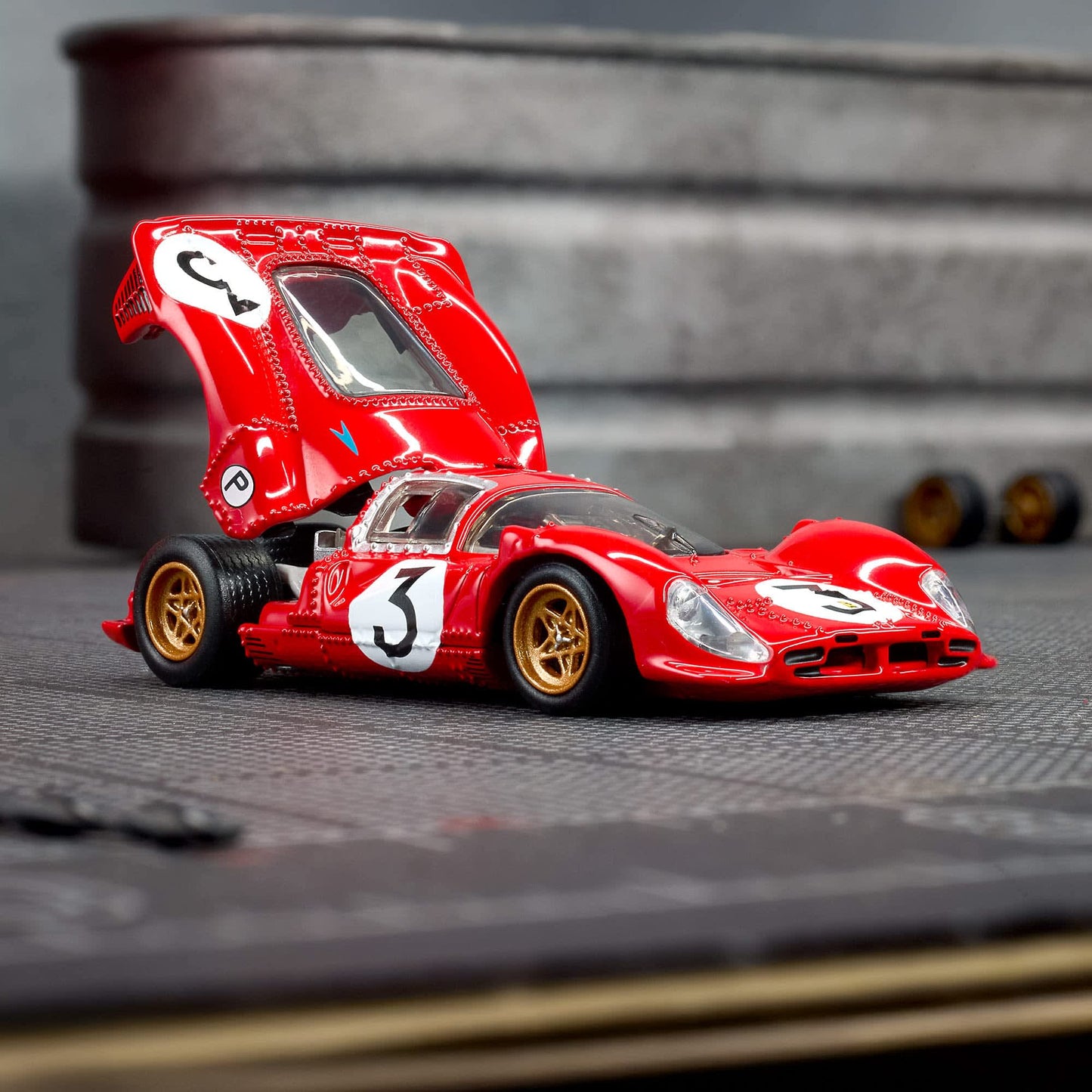 HOT WHEELS - ELITE64 - 1967 FERRARI 330 P4