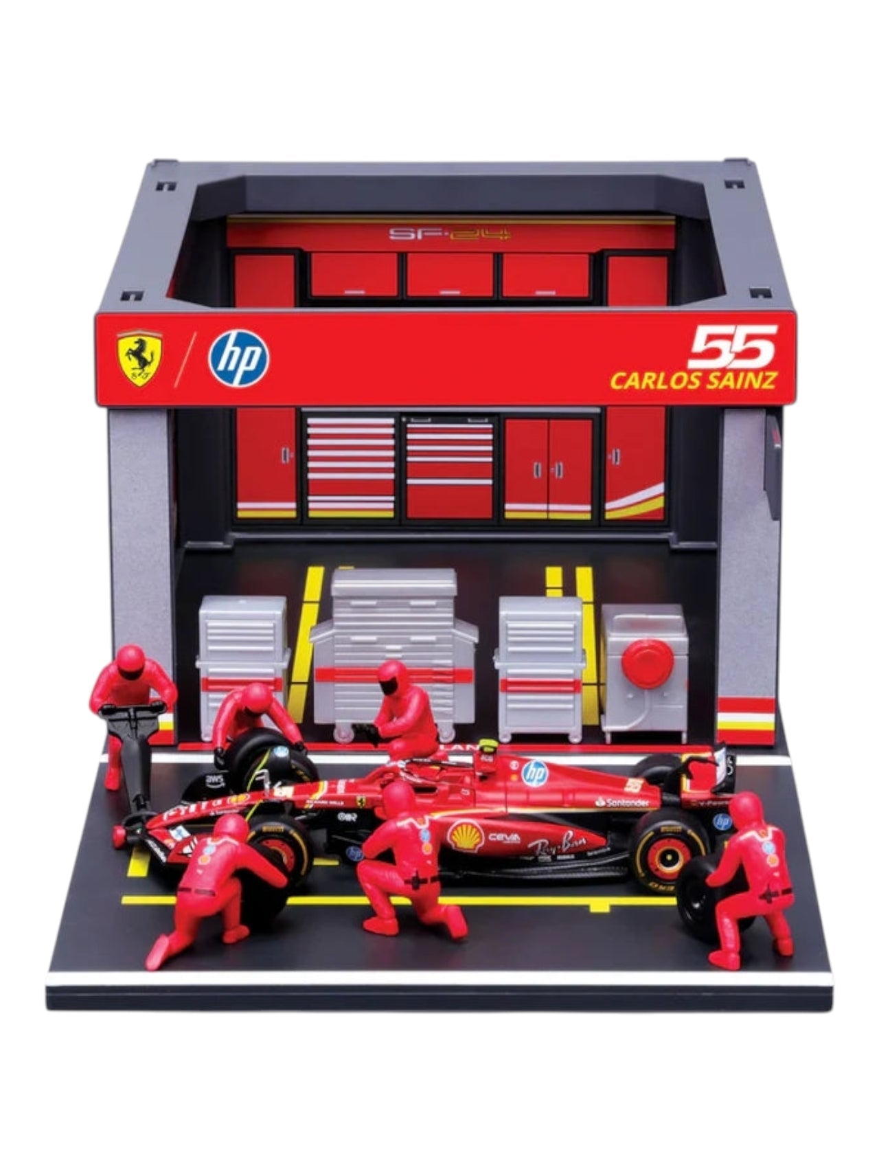 BBURAGO - 2024 Ferrari SF-24 Pit Pass, Leclerc #16
