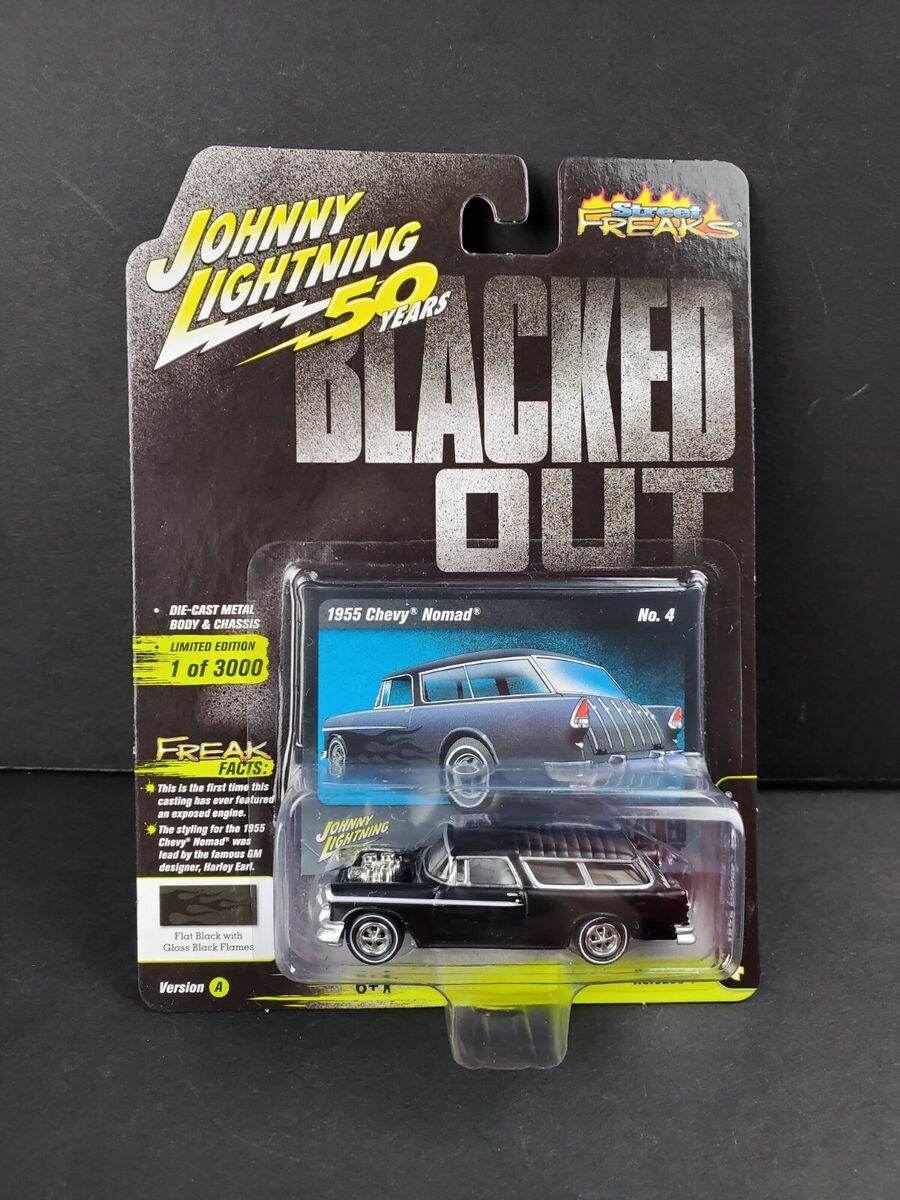 JOHNNY LIGHTNING - BLISTER MILD SQUEEZE - 1955 CHEVY NOMAD - LIMITED EDITION - Its Fun