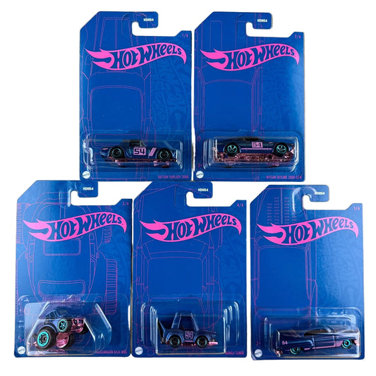 HOT WHEELS - 54TH ANNIVERSARY SET (5 CARS) - 3E