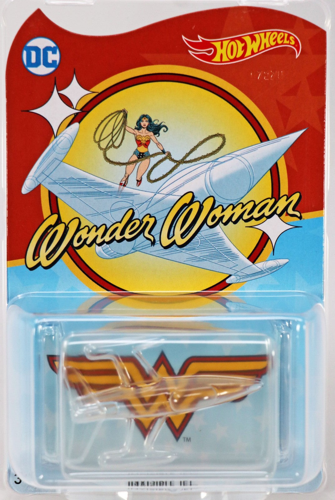 HOT WHEELS - COLLECTOR EDITION - WONDER WOMAN INVISIBLE JET