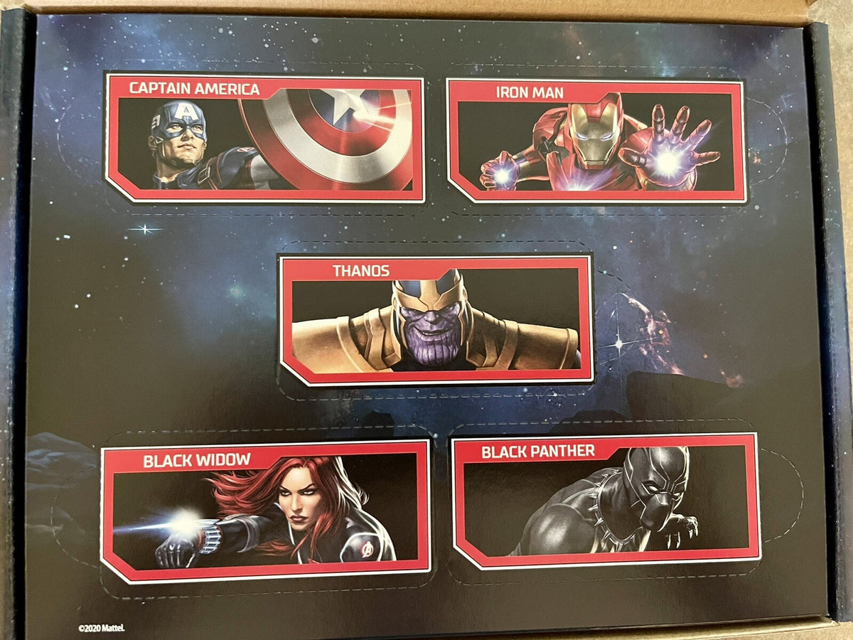 IMPORTED - HOT WHEELS EXCLUSIVE - MARVEL AVENGERS THEMED SET OF 5 CARS