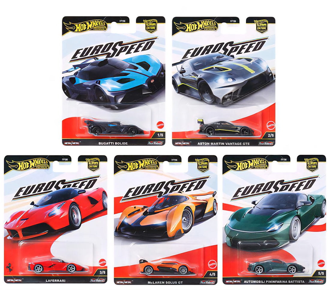 Hot Wheels Euro Speed Set