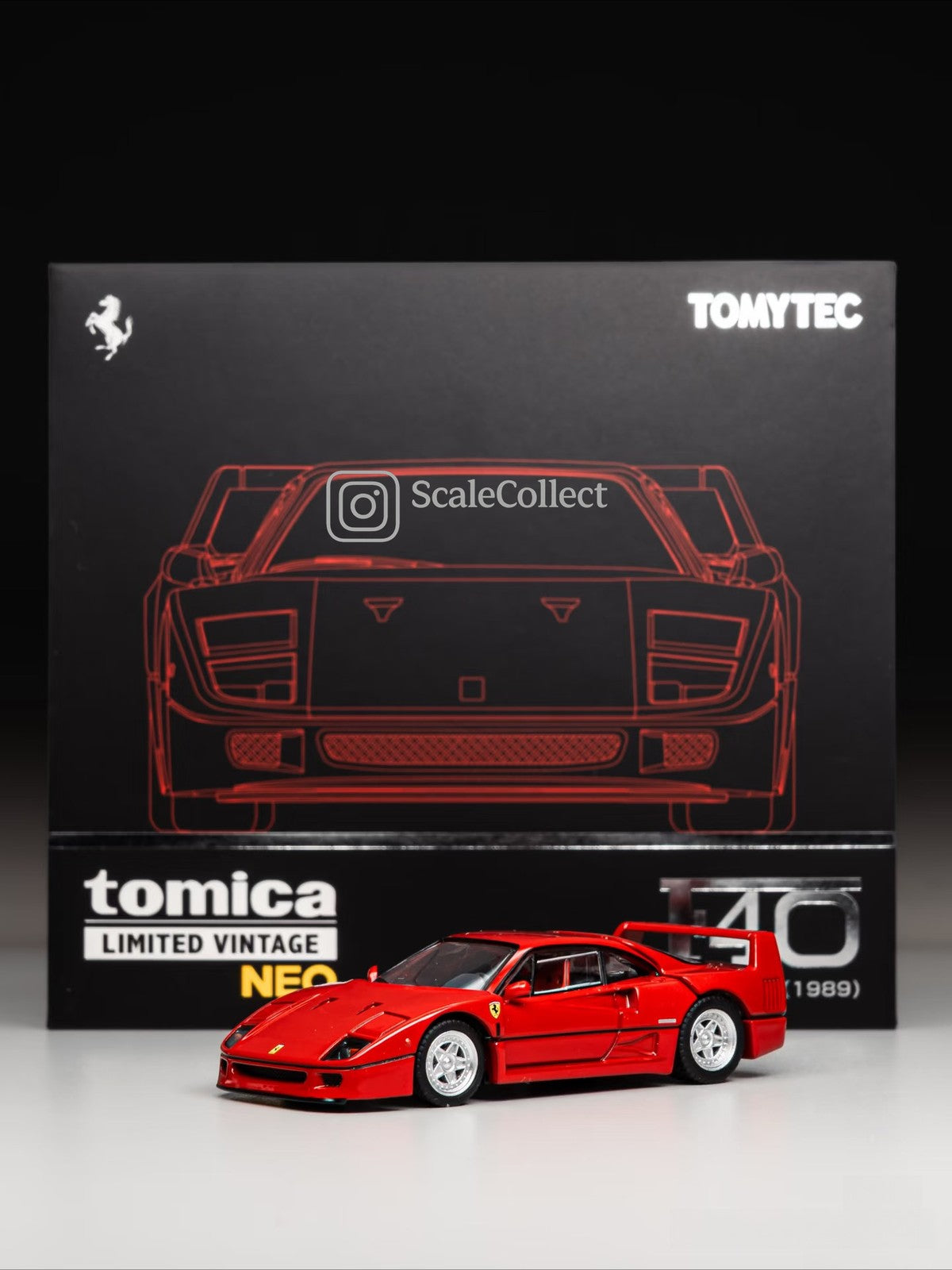 TLV - TOMICA LIMITED VINTAGE NEO - FERRARI F40 (UNSEALED)