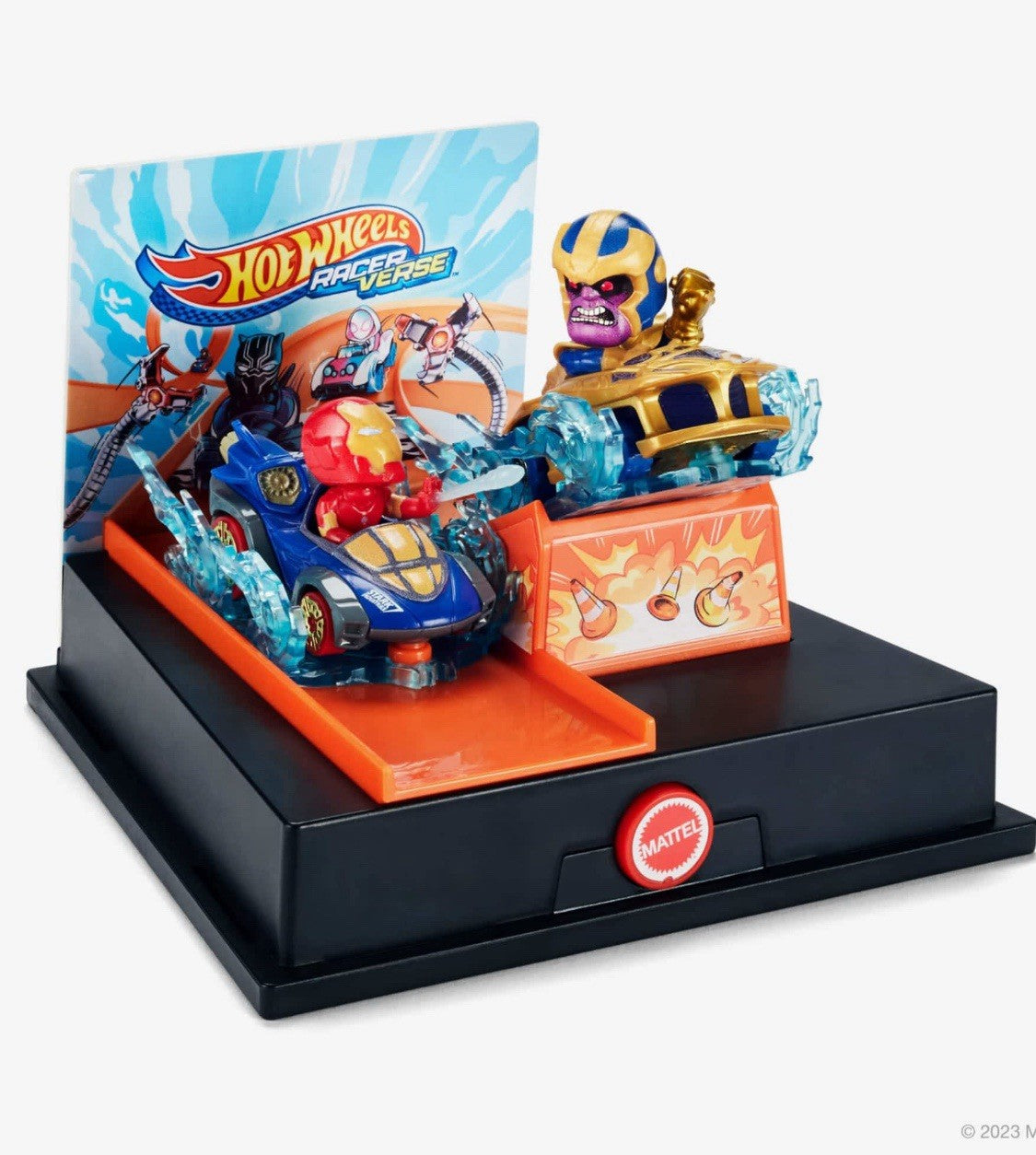 MATTEL - HOT WHEELS - RACEVERSE - WITH LIGHTS INBUILT - B6
