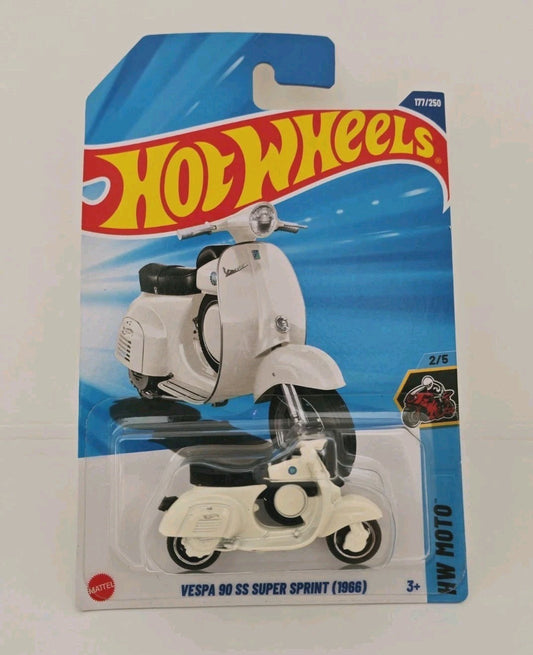 2025 MAINLINE - VESPA 90 SS SUPER SPRINT 1966 - 1B - Its Fun- Hot wheels - matchbox - diecast