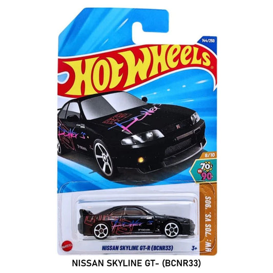 HOT WHEELS NISSAN SKYLINE GT-R (BCNR33) - 4A