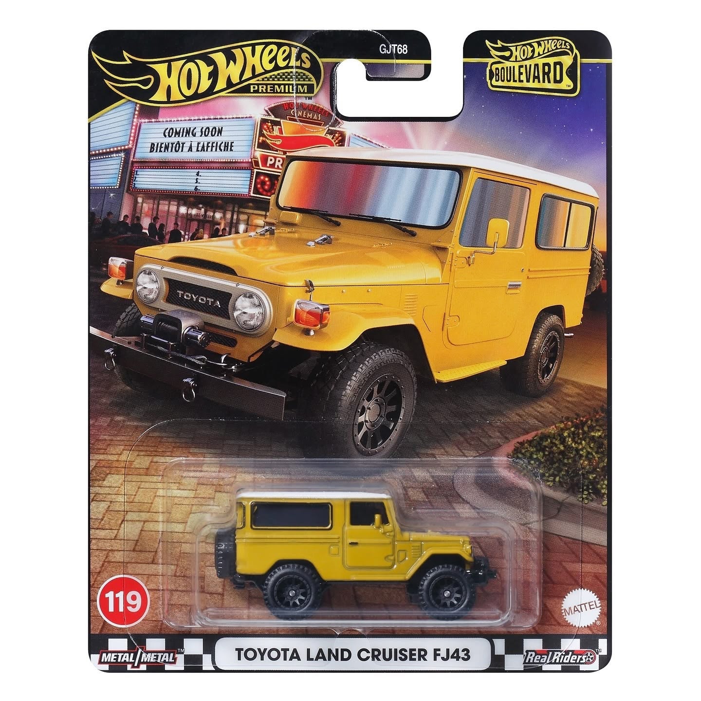 PREMIUM - TOYOTA LAND CRUISER FJ43 - 5C - Its Fun- Hot wheels - matchbox - diecast