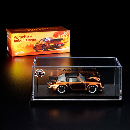 RLC - UNSEALED - HOT WHEELS - PORSCHE 911 TURBO 3.3 TARGA - ORANGE
