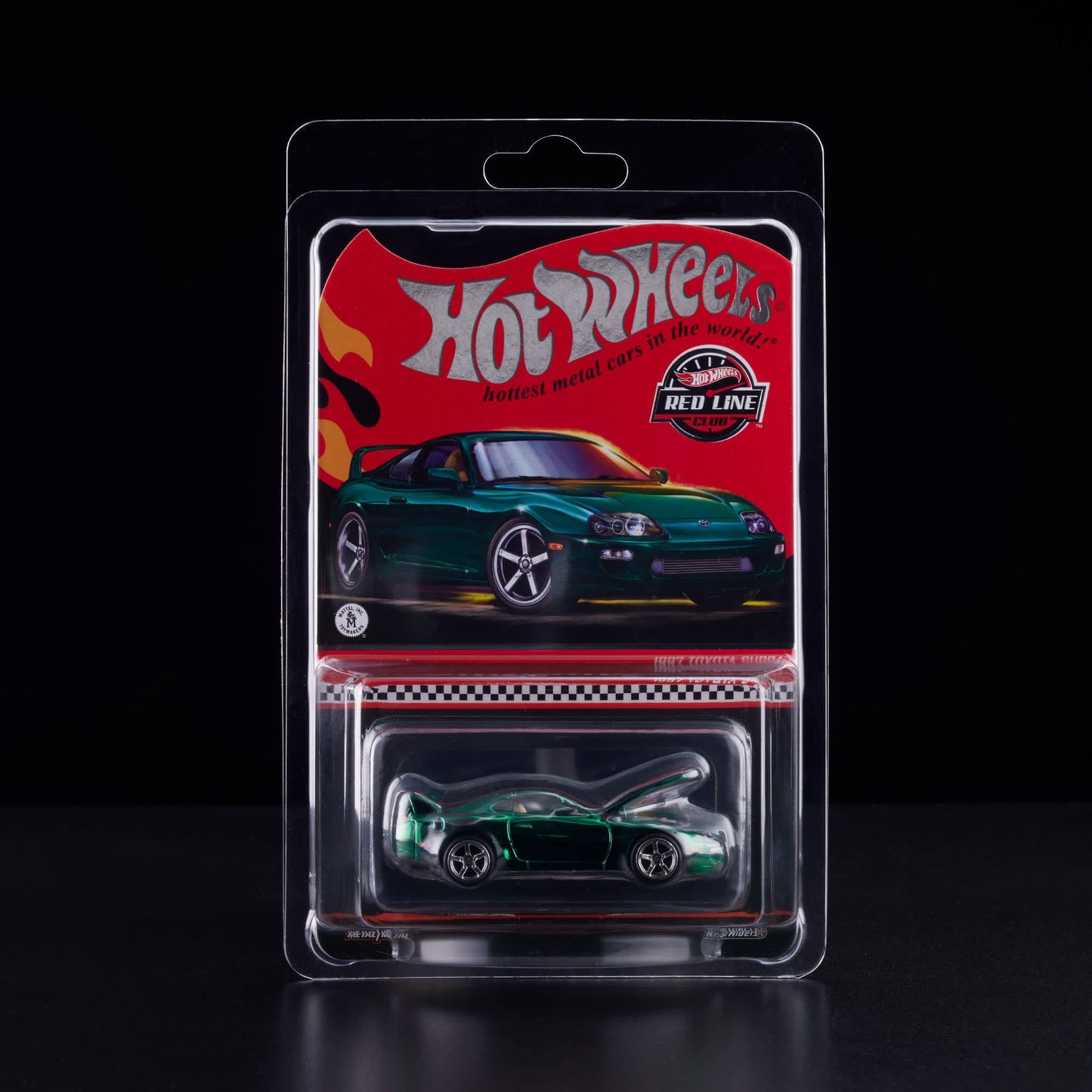 RLC - HOT WHEELS - 1997 TOYOTA SUPRA - GREEN