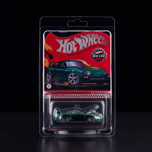 RLC - HOT WHEELS - 1997 TOYOTA SUPRA - GREEN