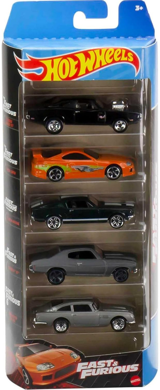 HOT WHEELS - FAST AND FURIOUS 5 PACK