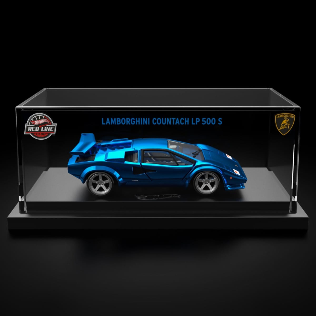 RLC - HOT WHEELS - 82 LAMBORGHINI COUNTACH LP 500 S - BLUE
