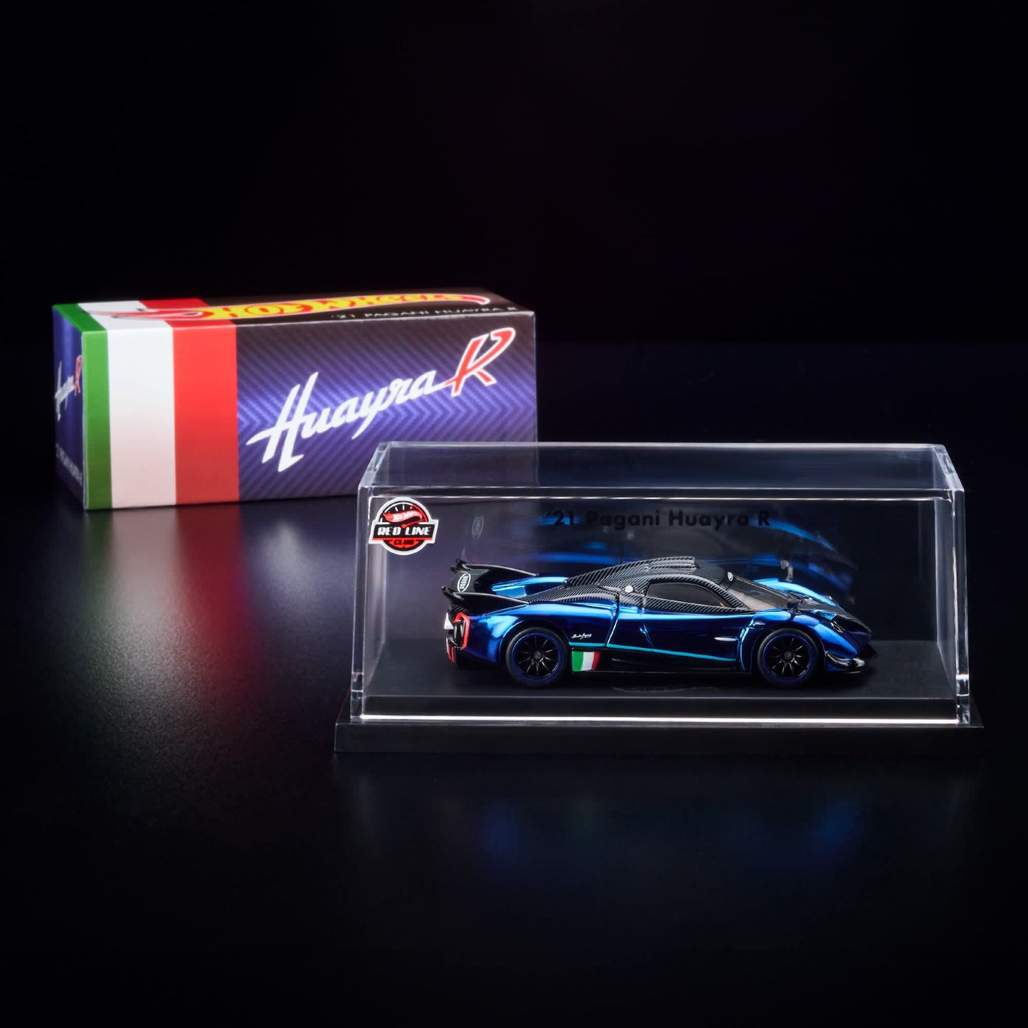 RLC - UNSEALED - 21 PAGANI HUAYRA R - BLUE - ZX1