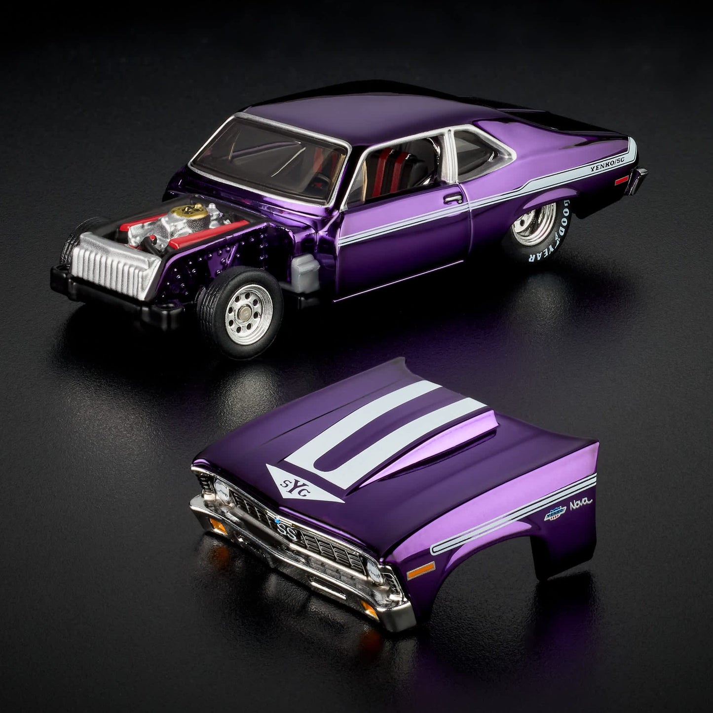 RLC - HOT WHEELS - 1972 CHEVY NOVA SS