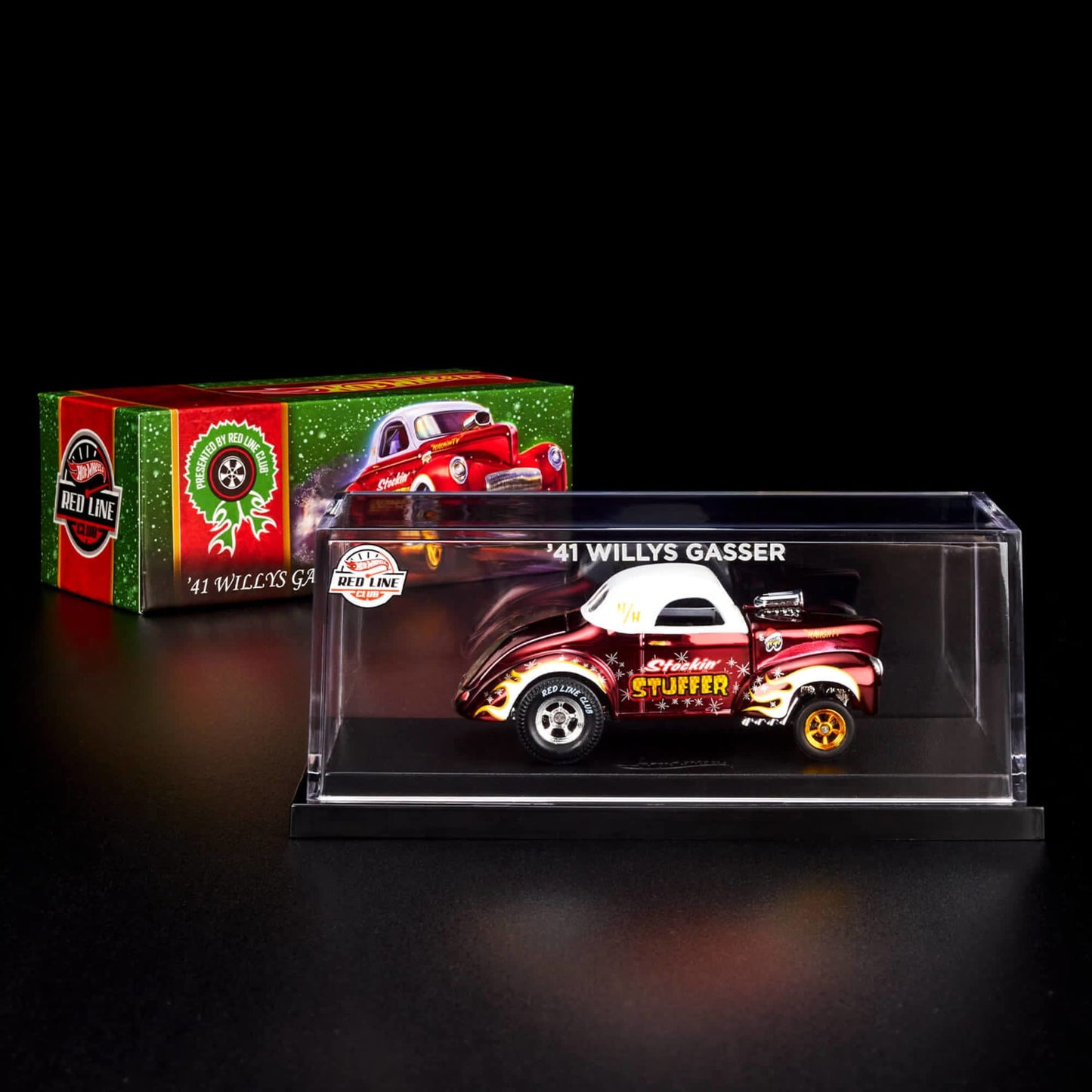 RLC - NUMBERED - 06593/30000 - 2022 HOLIDAY CAR - 41 WILLYS GASSER - UNSEALED